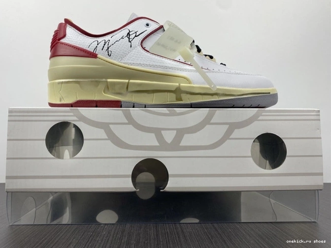 Cheap Red Low DJ4375-106 Off-White SP Jordan White Retro 2 0814